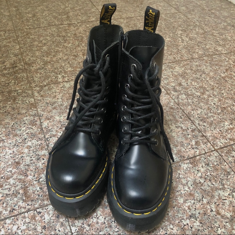 Dr Marten Black Jadon Boots